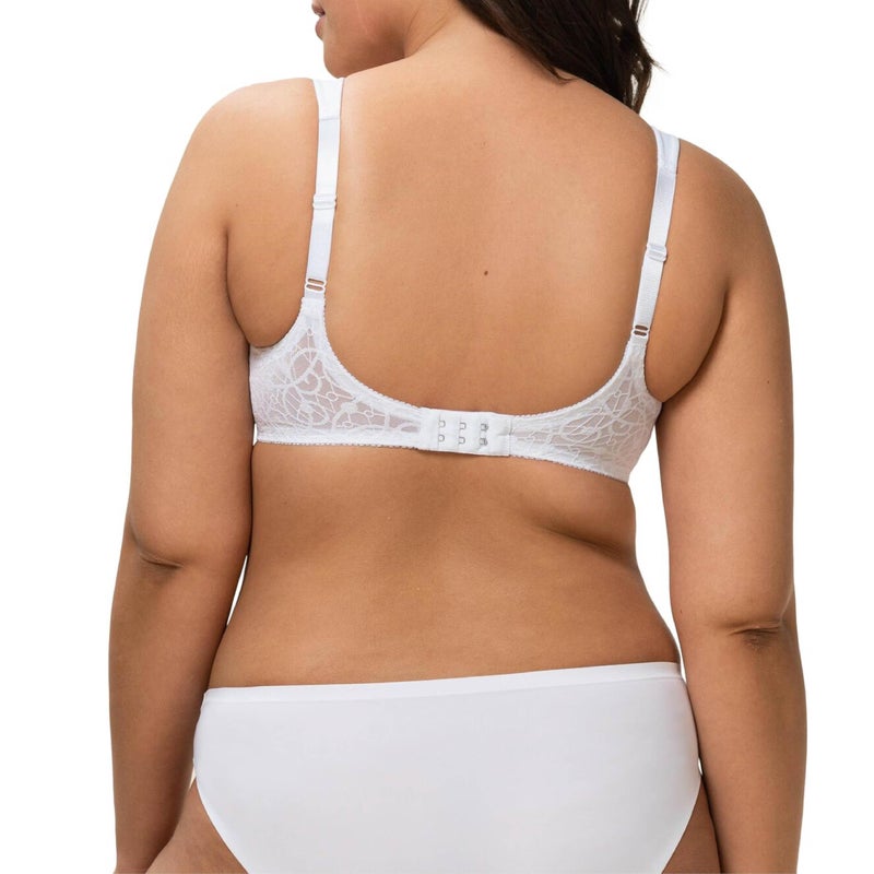 Triumph Comfort Minimizer W X Bra - Minimizer Bra for Women - Comfortable, Supportive Design - White, 36C - Image 3